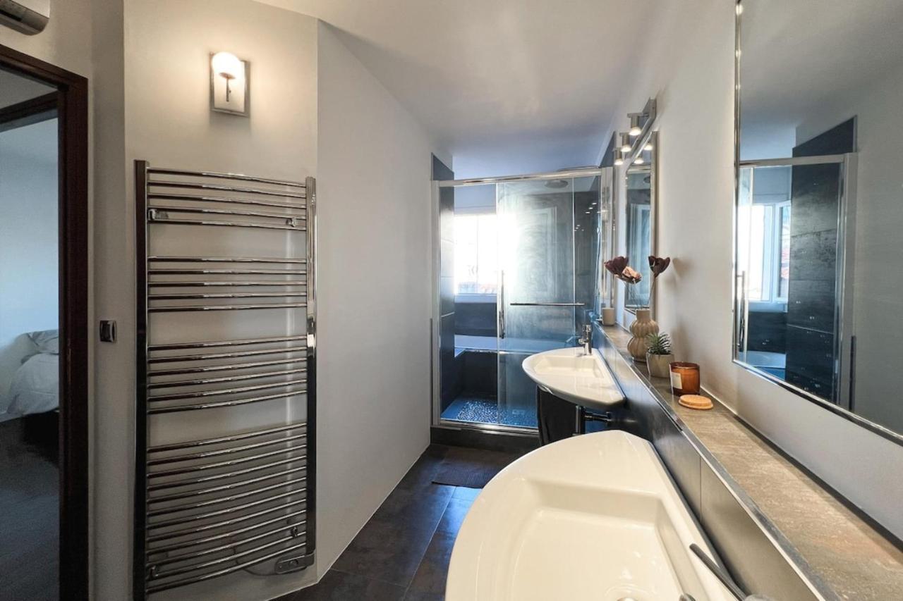 דירות Grand Apt Au Coeur D'Ajaccio - Ac & 5Min Plage מראה חיצוני תמונה