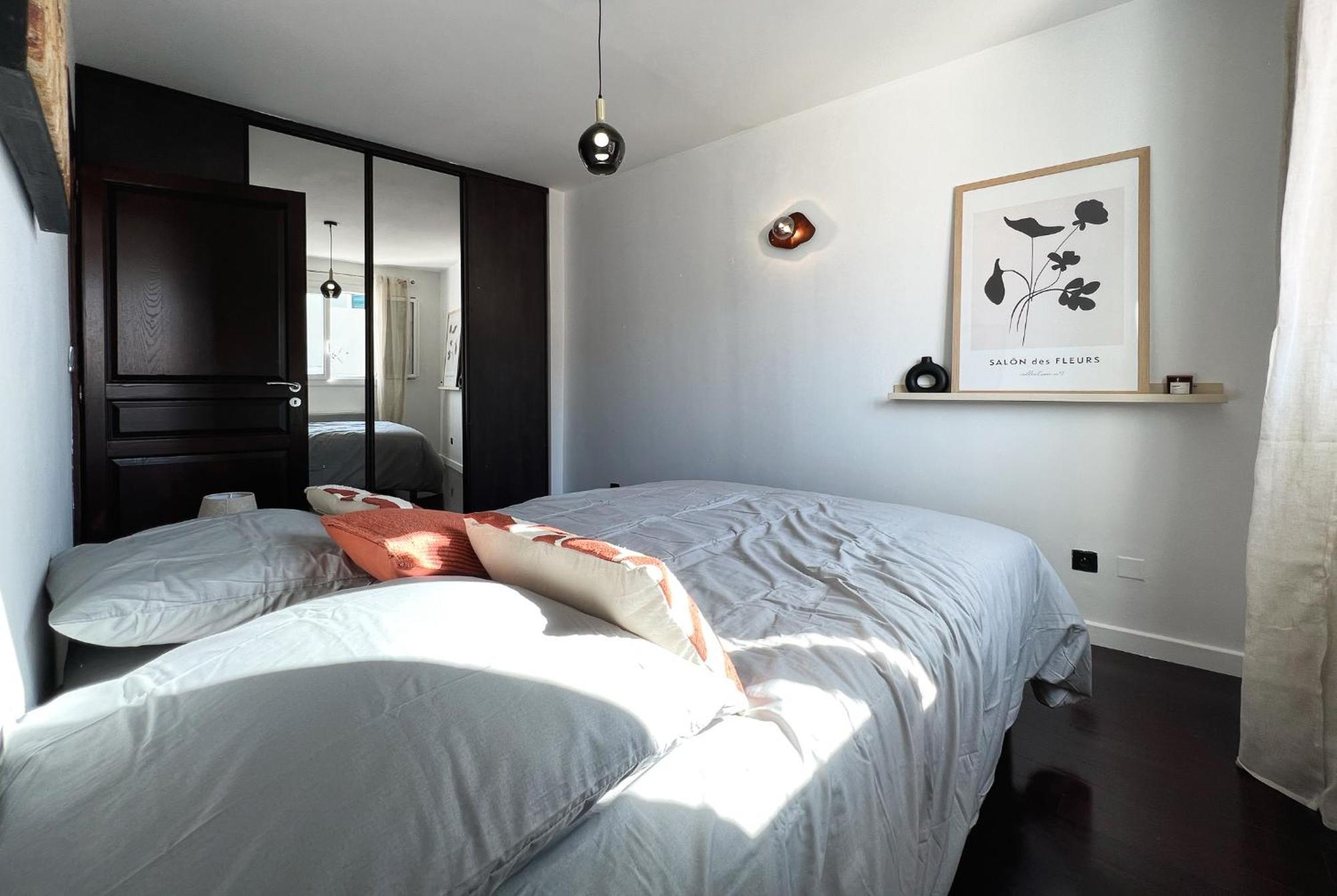 דירות Grand Apt Au Coeur D'Ajaccio - Ac & 5Min Plage מראה חיצוני תמונה